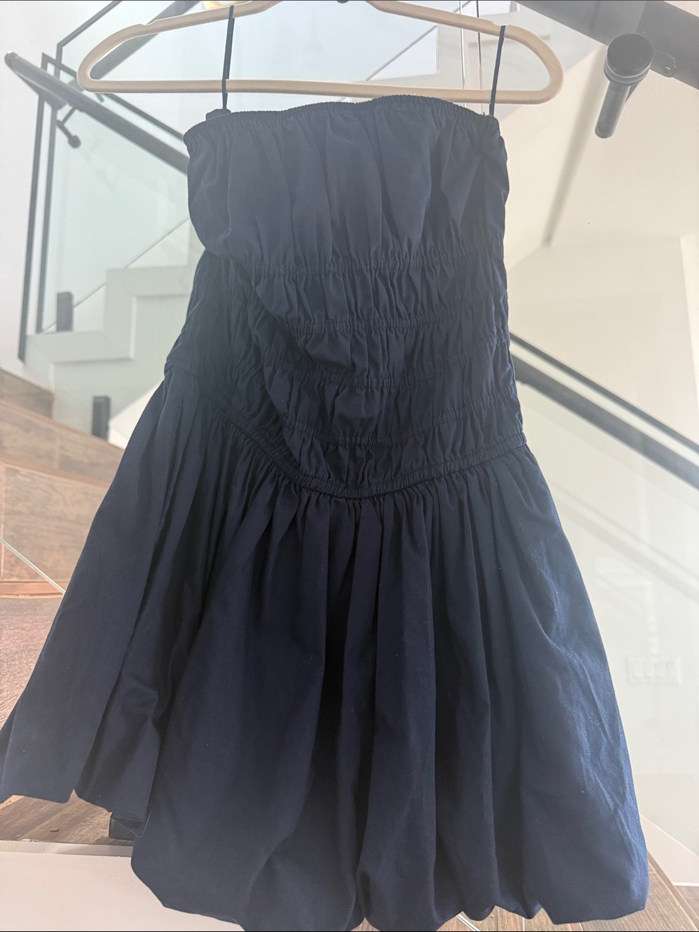 Strapless Navy Bubble Skort & Sundress